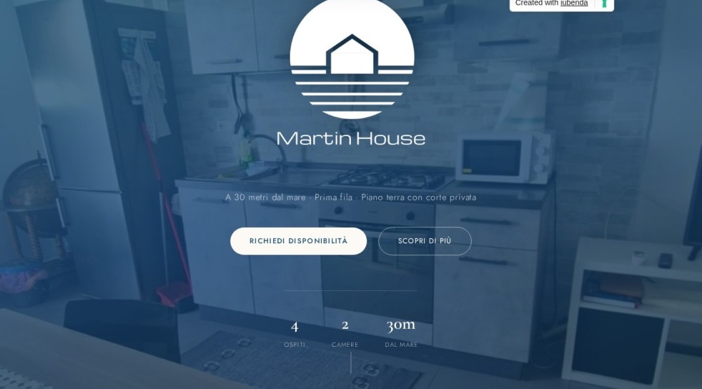 Anteprima del sito Martin House